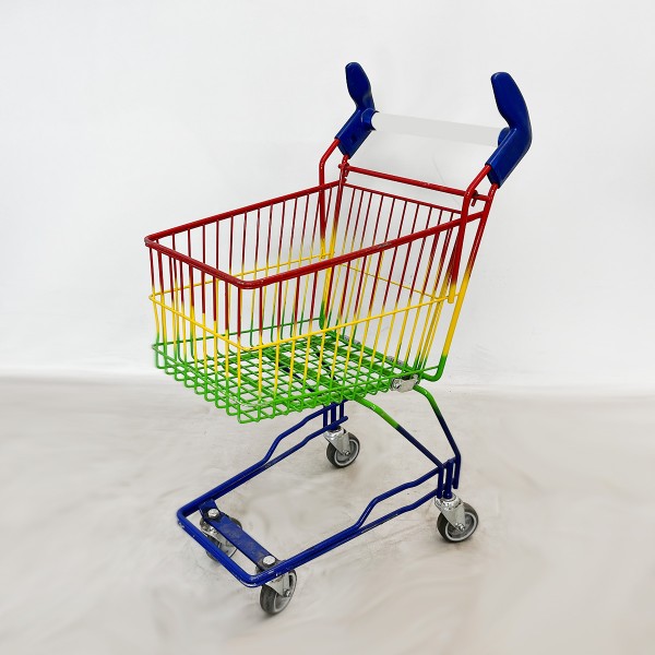 Children's shopping cart Wanzl DR22 - colorful basket - without flag