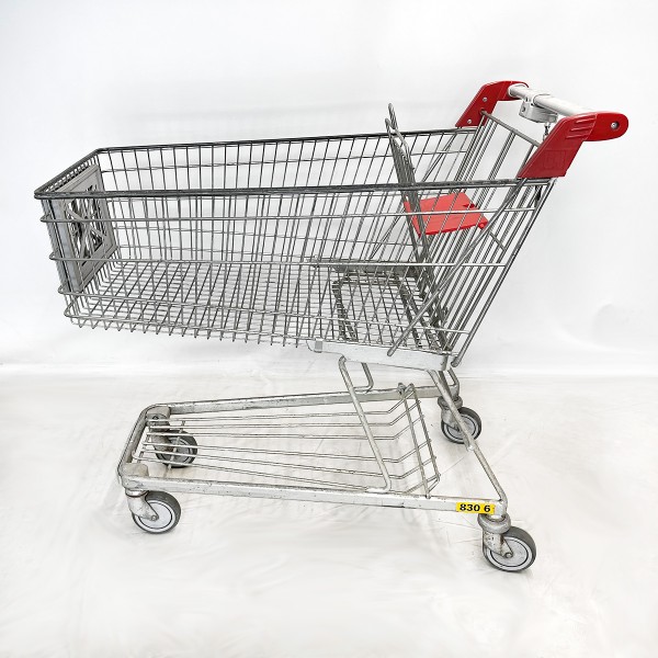 Shopping cart 160 liters - child seat red