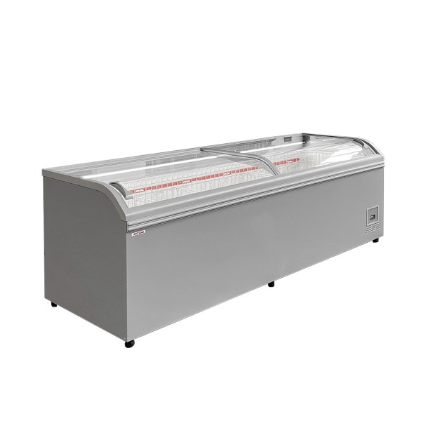 Freezer AHT Miami 250 (-) AD VS ECO LED - gray