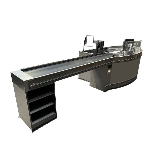 Cash desk ITAB HARR HK 135 - 4700mm - left-handed