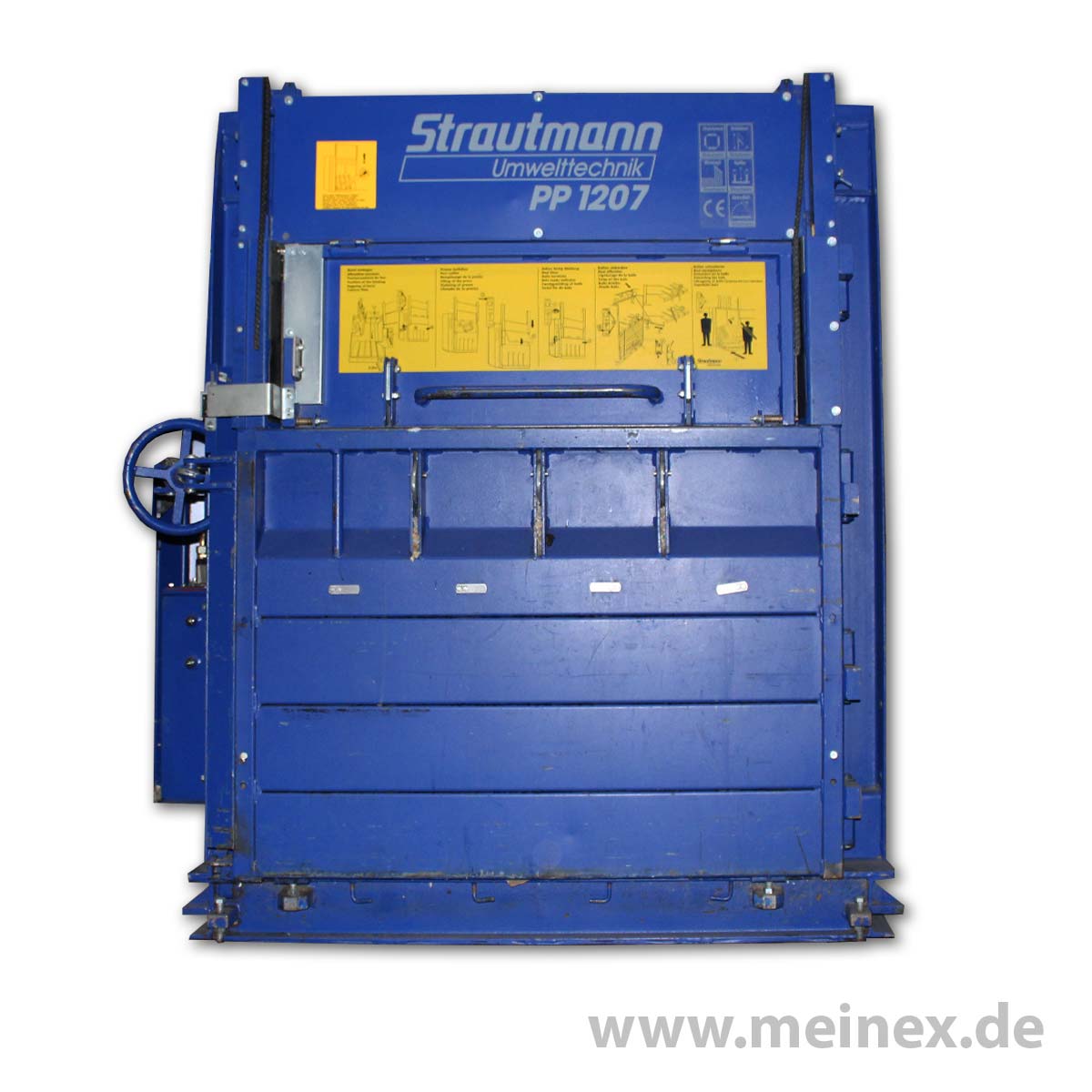 Ballenpresse Papierpresse PP 1207 Strautmann gebraucht